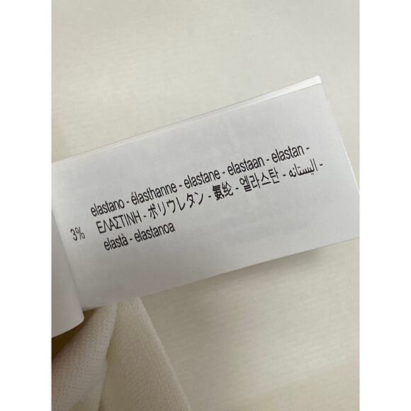 NEW Zara Women's White High Rise Flare Bootcut Bell Bottom Trousers Pants Size S - Picture 7 of 7